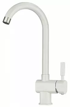 Смеситель Granula Standart ST-31 белый для кухни