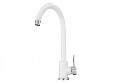 Смеситель Granula Standart ST-4031 белый для кухни