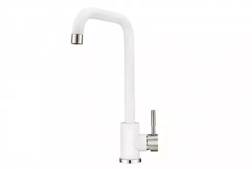 Смеситель Granula Standart ST-4033 белый для кухни