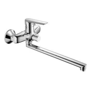 Смеситель HAIBA HB22198 для раковины с длинным изливом, хром