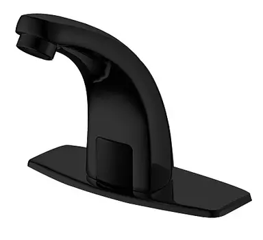 Смеситель HAIBA HB523-7 для раковины бесконтактный (сенсорный), черный