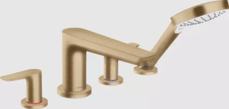 Смеситель Hansgrohe Talis E 71748140 для ванны, бронза матовый