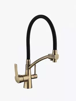 Смеситель кухонный TOLERO Malaga Bronze (бронза)