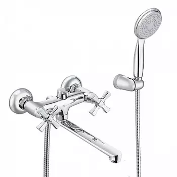 Смеситель Lemark Benefit LM2513C универсальный, с плоским изливом 200 мм, хром