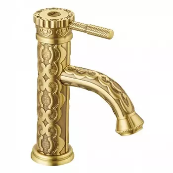 Смеситель Lemark Jasmine LM6606B для умывальника монолитный, бронза