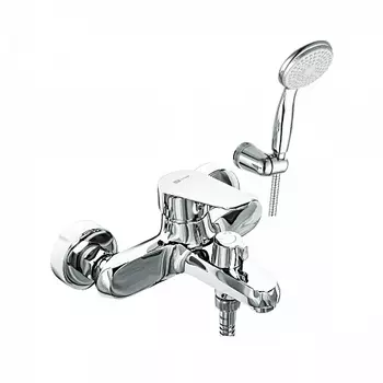 Смеситель Lemark Point LM0314C для ванны, с коротким изливом, хром