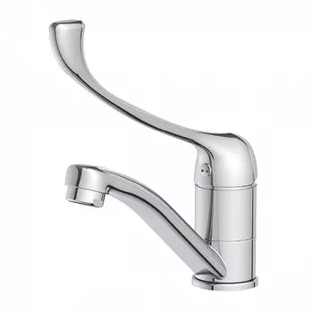 Смеситель Lemark Project LM4637C для кухни/умывальника с локтевой рукояткой, хром