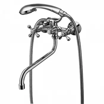 Смеситель Lemark Promotion LM6041C универсальный с круглым поворотным изливом 300 мм