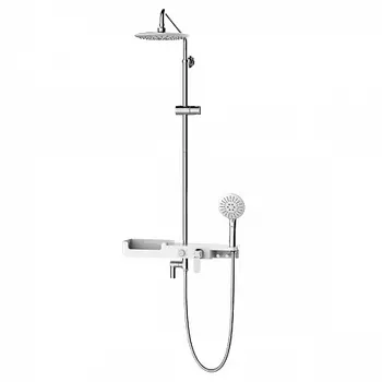 Смеситель Lemark Tropic LM7007C для ванны с верхней душ. лейкой "Тропический дождь"