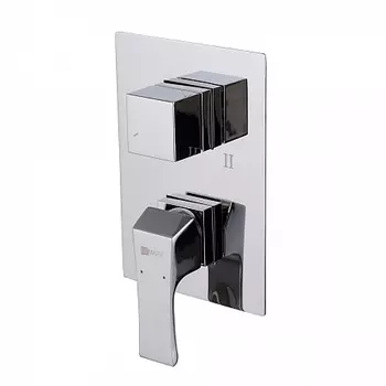 Смеситель Lemark Unit LM4527C для ванны и душа встраиваемый с 2х-функц. дивертором, без аксессуаров,