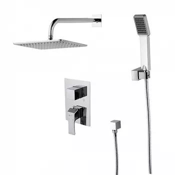 Смеситель Lemark Unit LM4529C для душа встраиваемый с доп. 1-функц. лейкой