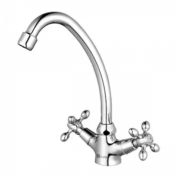 Смеситель Lemark Vista LM7604C для кухни с поворотным изливом, хром