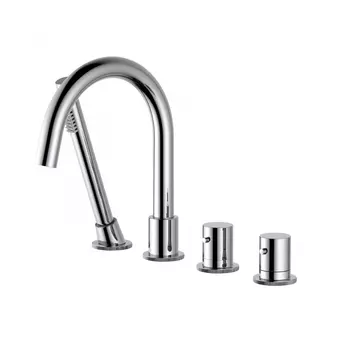 Смеситель на борт ванны Timo Saona 2330/00Y с термостатом, хром