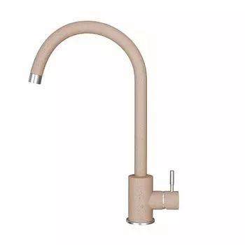 Смеситель Polygran кухонный "АЛЬТАИР" В ТОН МОЙКИ (песочный №302)