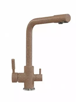 Смеситель Polygran кухонный Высокий Дуо (Терракот №307)-цвет снят с производства