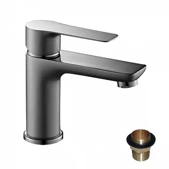 Смеситель Rossinka RS35-11PC для умывальника монолитный одноручный (35мм), перламутр/хром