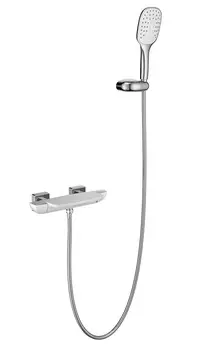 Смеситель Timo Helmi 4024/00-16Y для ванны с душем, белый-хром