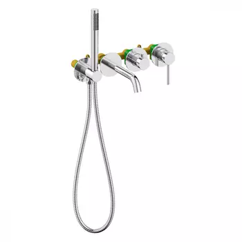 Смеситель TIMO Saona 2314/00YSM для ванны скрытого монтажа, хром