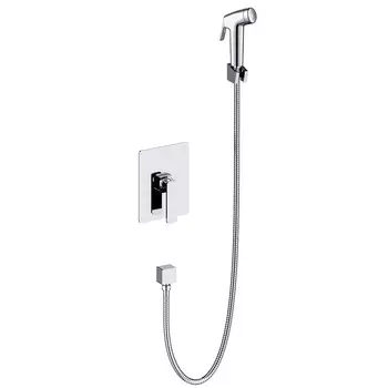 Смеситель Timo Torne 4359/00SM встроенный с гигиеническим душем, хром