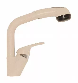 Смеситель TOLERO кухонный Высокая Лейка (бежевый №101)-цвет снят с производства