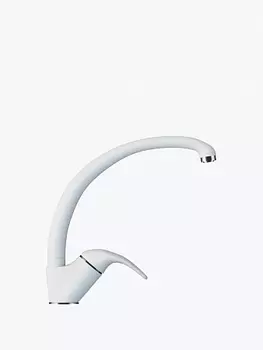 Смеситель TOLERO кухонный Высокий (бел №923)