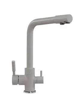 Смеситель TOLERO кухонный Высокий Дуо (Серый №701)-цвет снят с производства