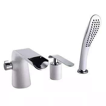 Смеситель встраиваемый Lemark Melange LM4945CW на борт ванны