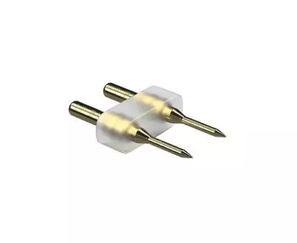 Соединитель 2-штырьковый для ленты 220V 3528/60 3014/120 (питание-лента)