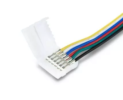 Соединитель гибкий двухсторонний для светодиодной ленты 5050 12/24V Ambrella Light GS