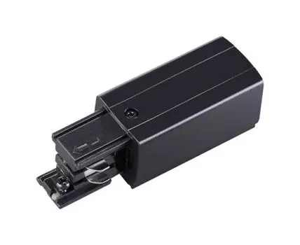 Соединитель-токопровод левый для трехфазного шинопровода Track Light Accessories