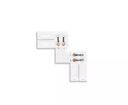 Соединитель угловой L для светодиодной ленты 5050 12/24V Ambrella Light GS