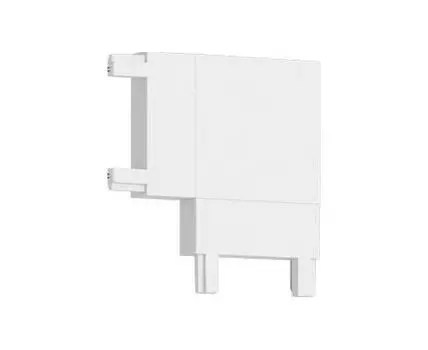 Соединитель угловой L-образный для треков накладных Aployt Magnetic track 48 APL.0181.10.04