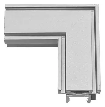 Соединитель угловой L-образный для треков встраиваемых Aployt Magnetic track 48 APL.0185.10.02