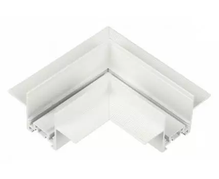 Соединитель угловой L-образный для треков встраиваемых Aployt Magnetic track 48 APL.0182.10.04