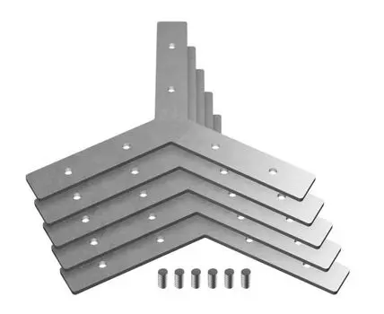 Соединитель Y для алюминиевого профиля Profile System комплект 5шт Ambrella Light ILLUMINATION