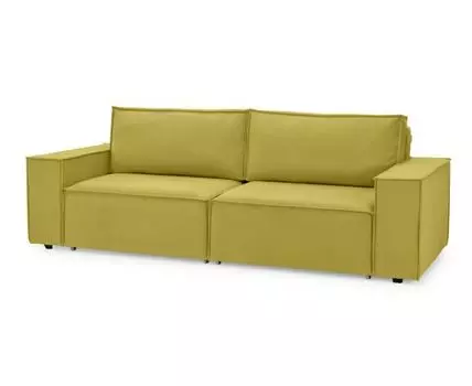 Sofa Soft 2 (Текстиль, горчичный)