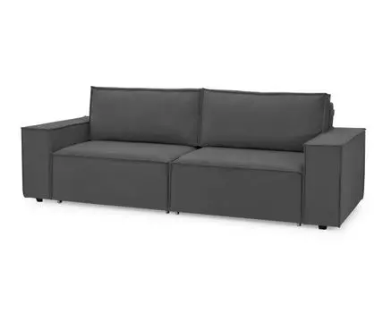 Sofa Soft 2 (Велюр, Графит)