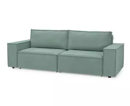 Sofa Soft 2 (Велюр, Темно-мятный)