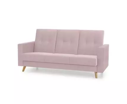 Sofa Stella Light (Текстиль, светло-розовый)