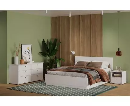 Спальня модульная Амели-1 White