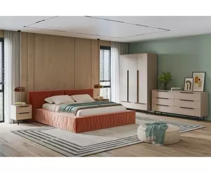Спальня модульная Квелен-2 Latte
