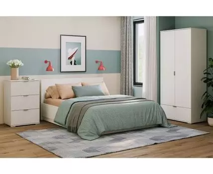 Спальня модульная Стелла-3 White