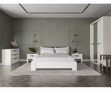 Спальный гарнитур Гарда (Светлое дерево)