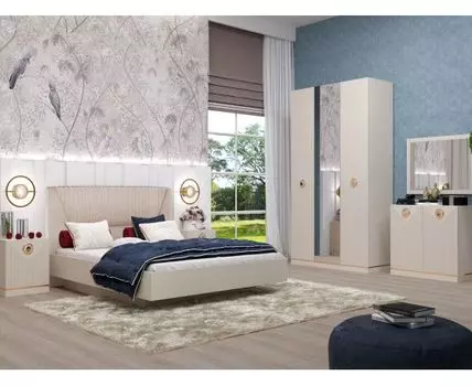 Спальный гарнитур Капри (Бежевый)