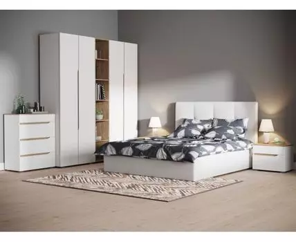 Спальный гарнитур Муссон (Белый)