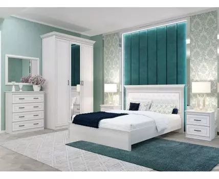 Спальный гарнитур Неаполь (Светлое дерево)