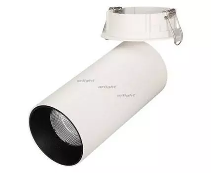 Спот Arlight SP-POLO-BUILT-R65-8W Day4000 (WH-BK, 40 deg) 027249