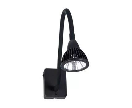 Спот CERCARE A4107AP-1BK (6, 6, Настенные, Черный, 40)