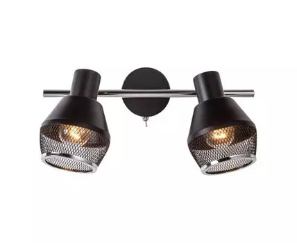 Спот (черный, хром, 14)