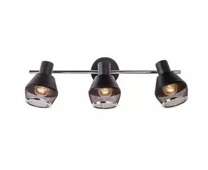 Спот (черный, хром, 14)